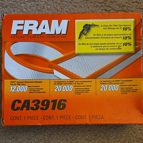 Fram air filter ca3916 - air,